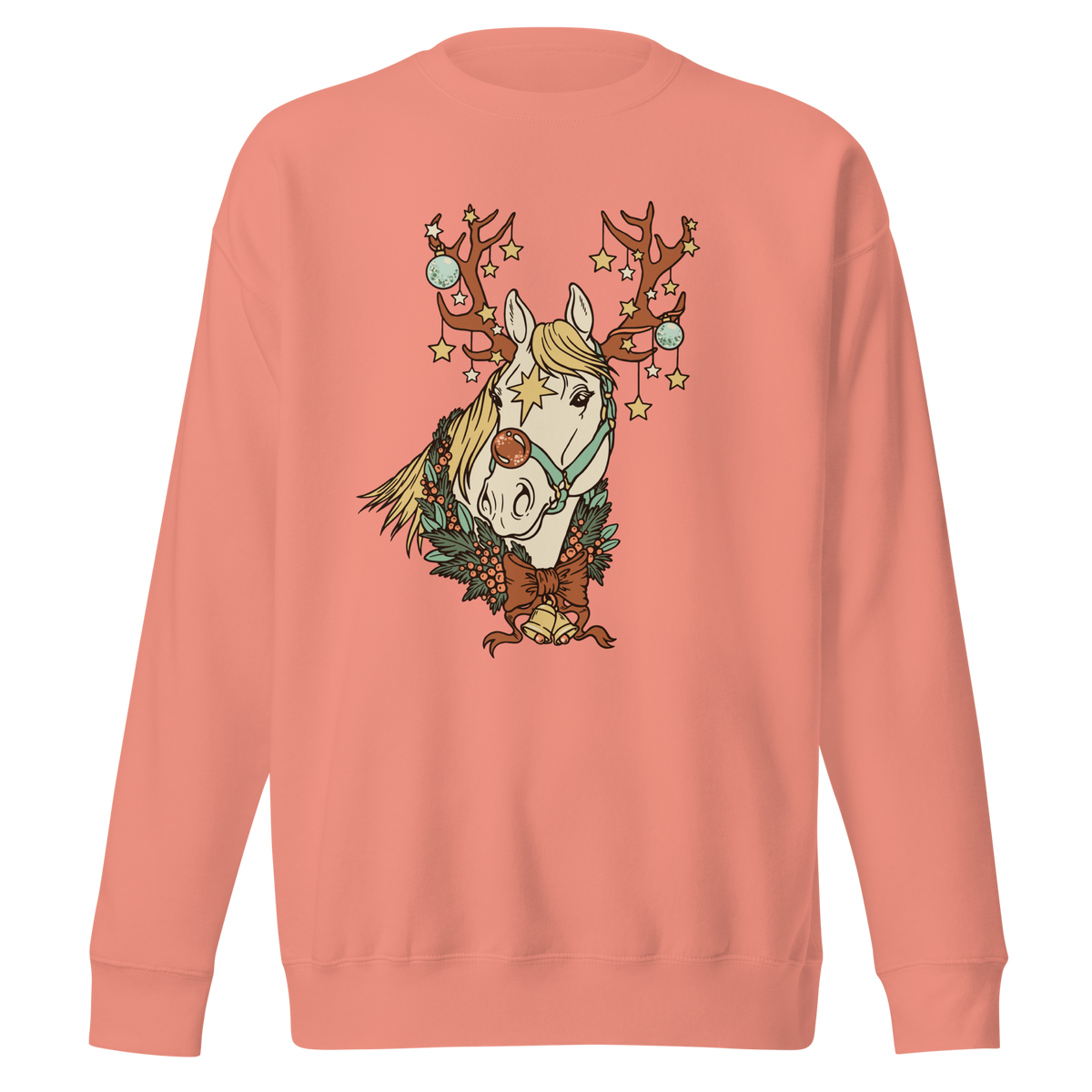 Horse Antlers Sweatshirt