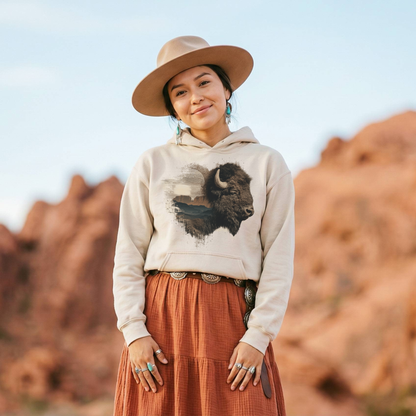 Desert Bison Hoodie