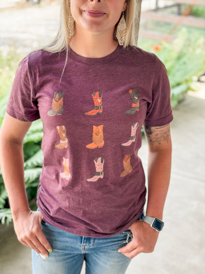 Cowboy Boots for Days Tee