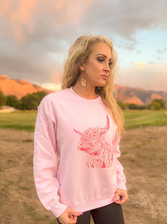 Highland Cow Sweatshirt