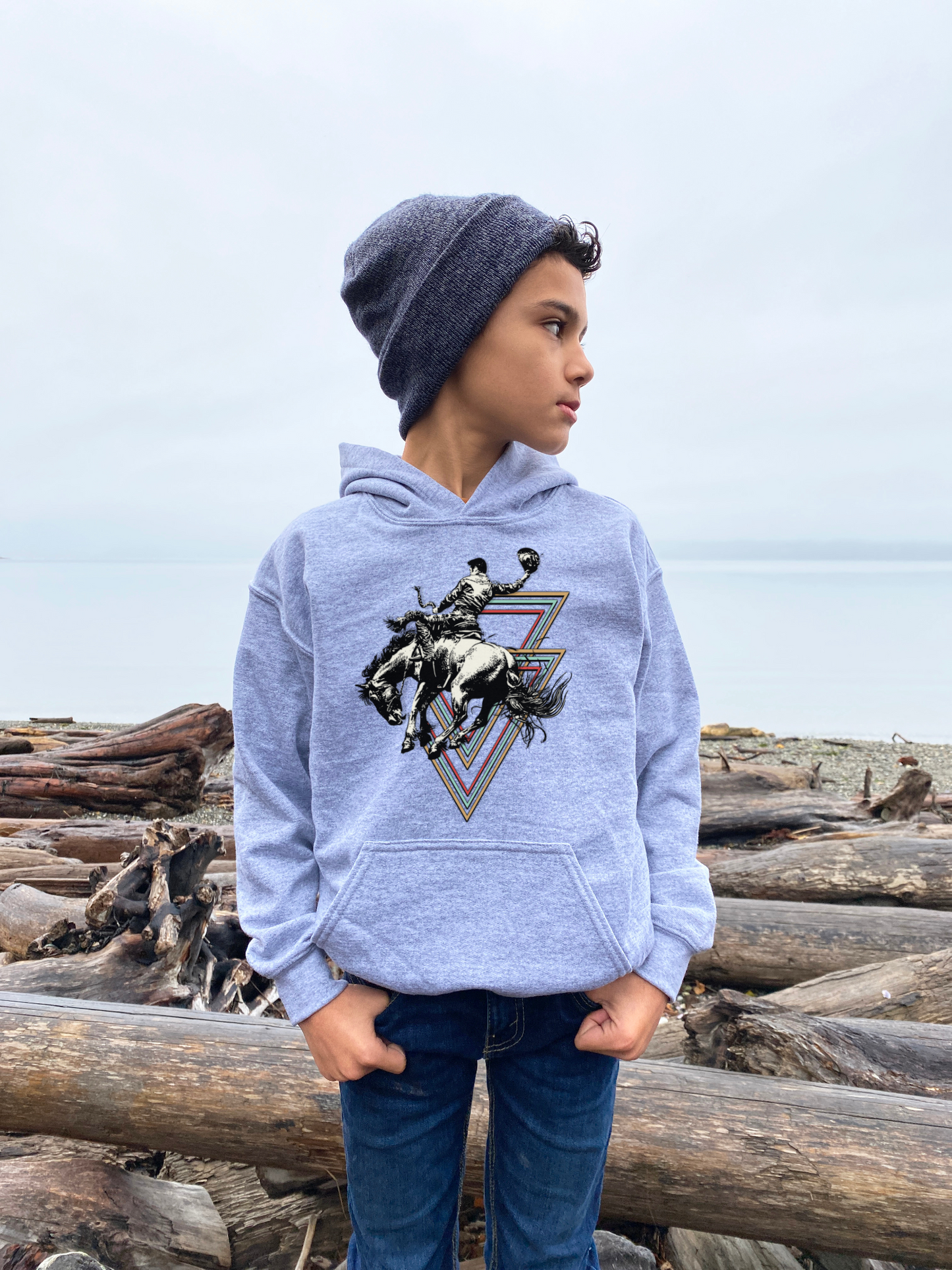 Neon Rodeo Kids Hoodie
