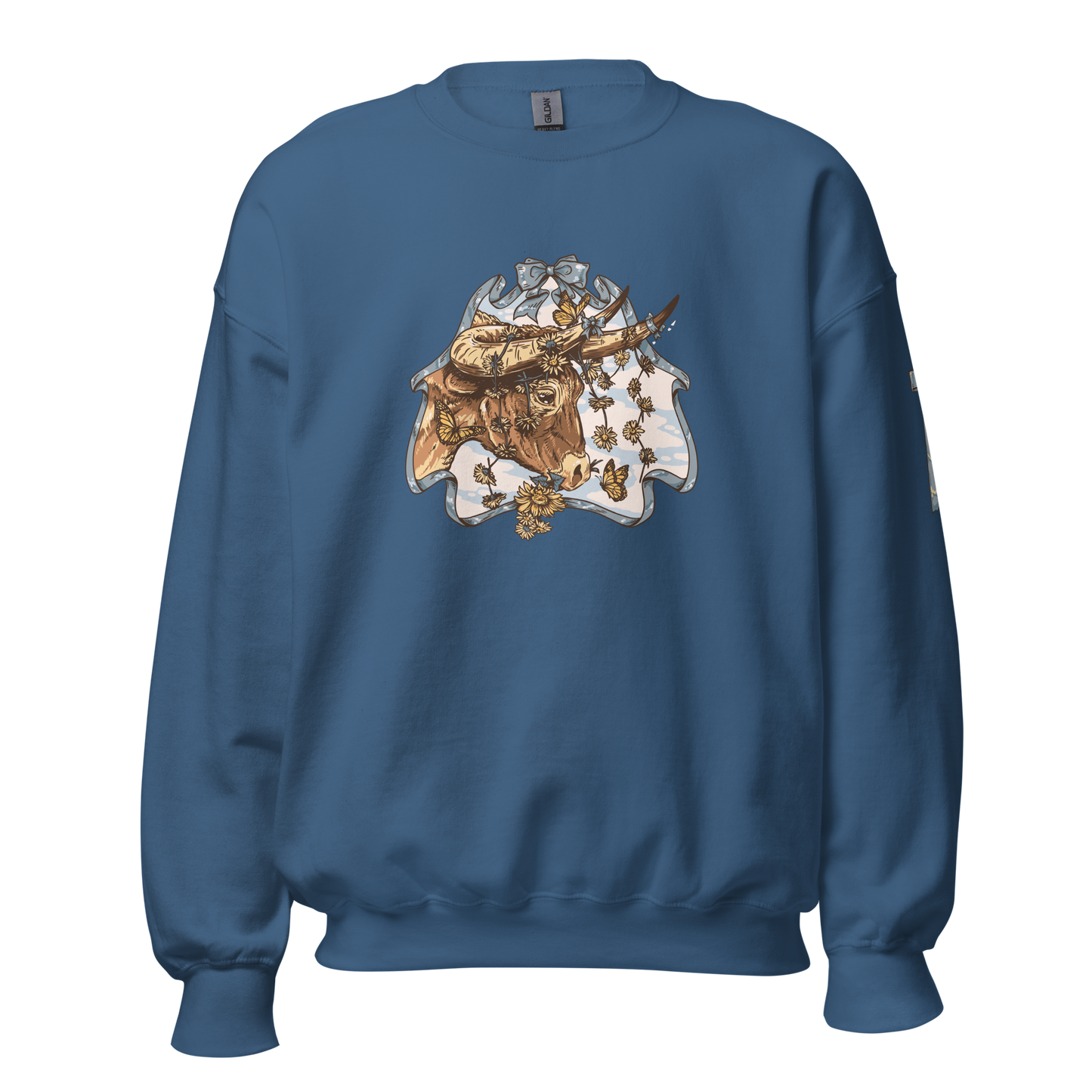 The Bull and Butterflies Sweatshirt