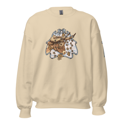 The Bull and Butterflies Sweatshirt