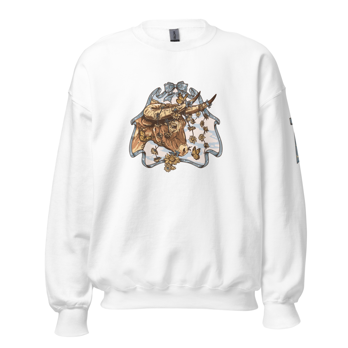 The Bull and Butterflies Sweatshirt