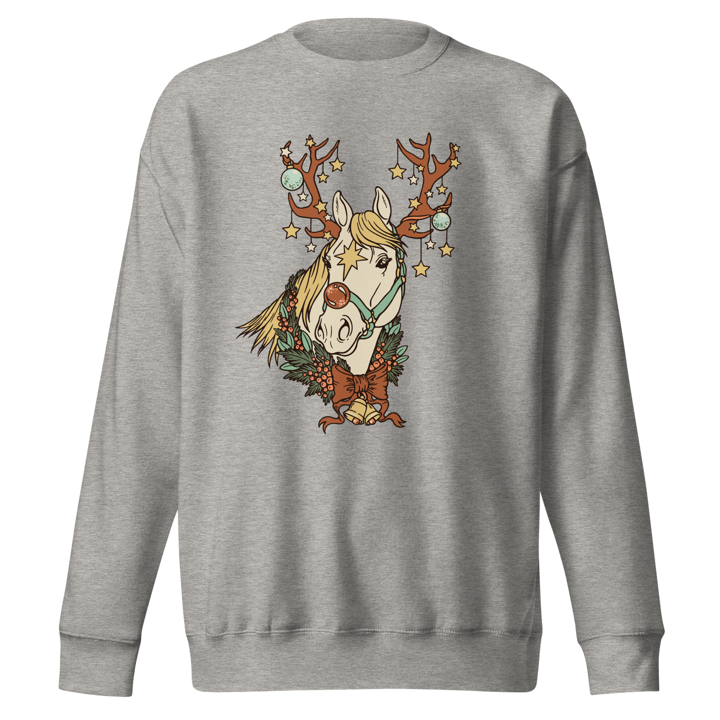 Horse Antlers Sweatshirt