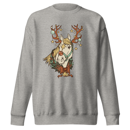 Horse Antlers Sweatshirt