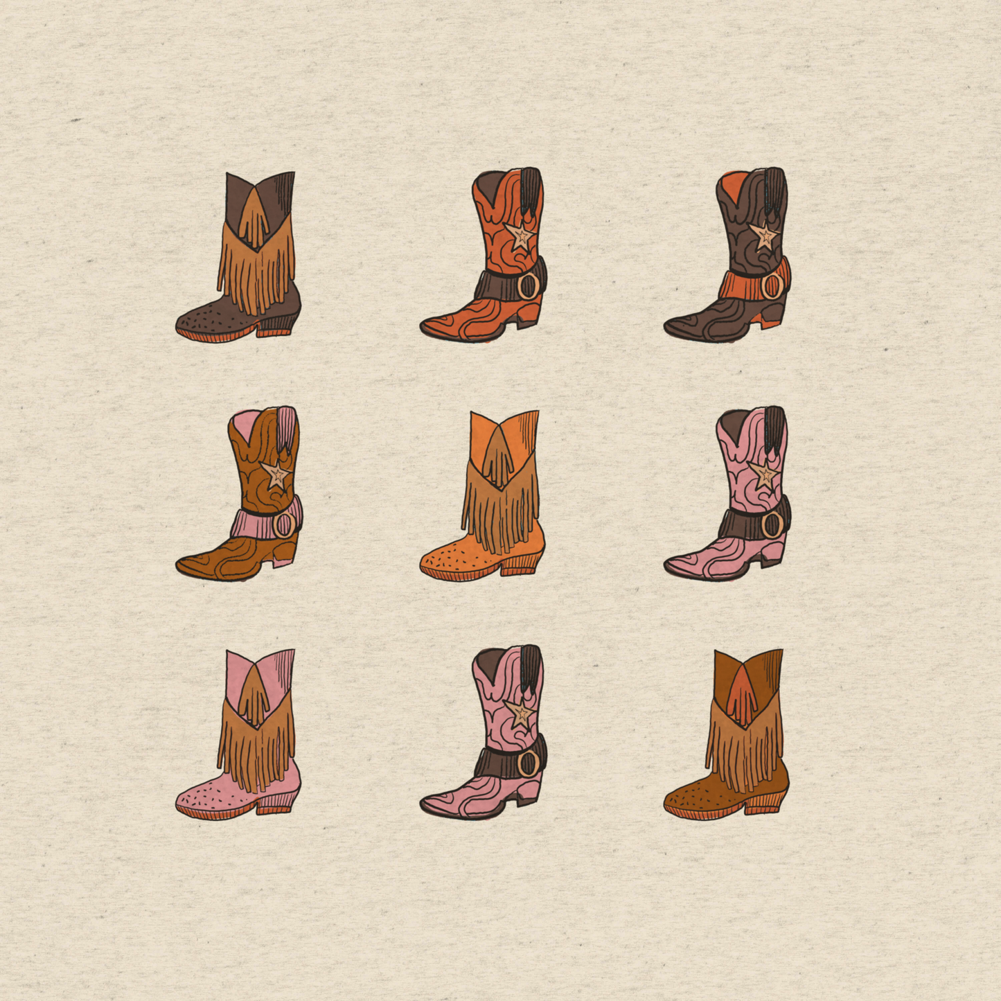 Cowboy Boots for Days Tee