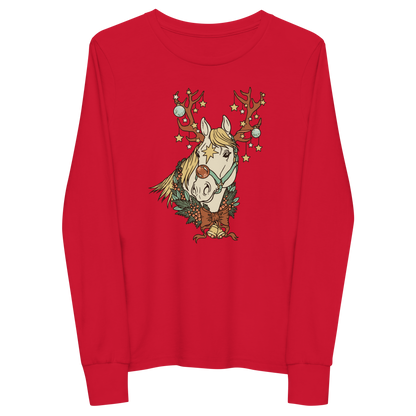 Horse Antler Youth Shirt